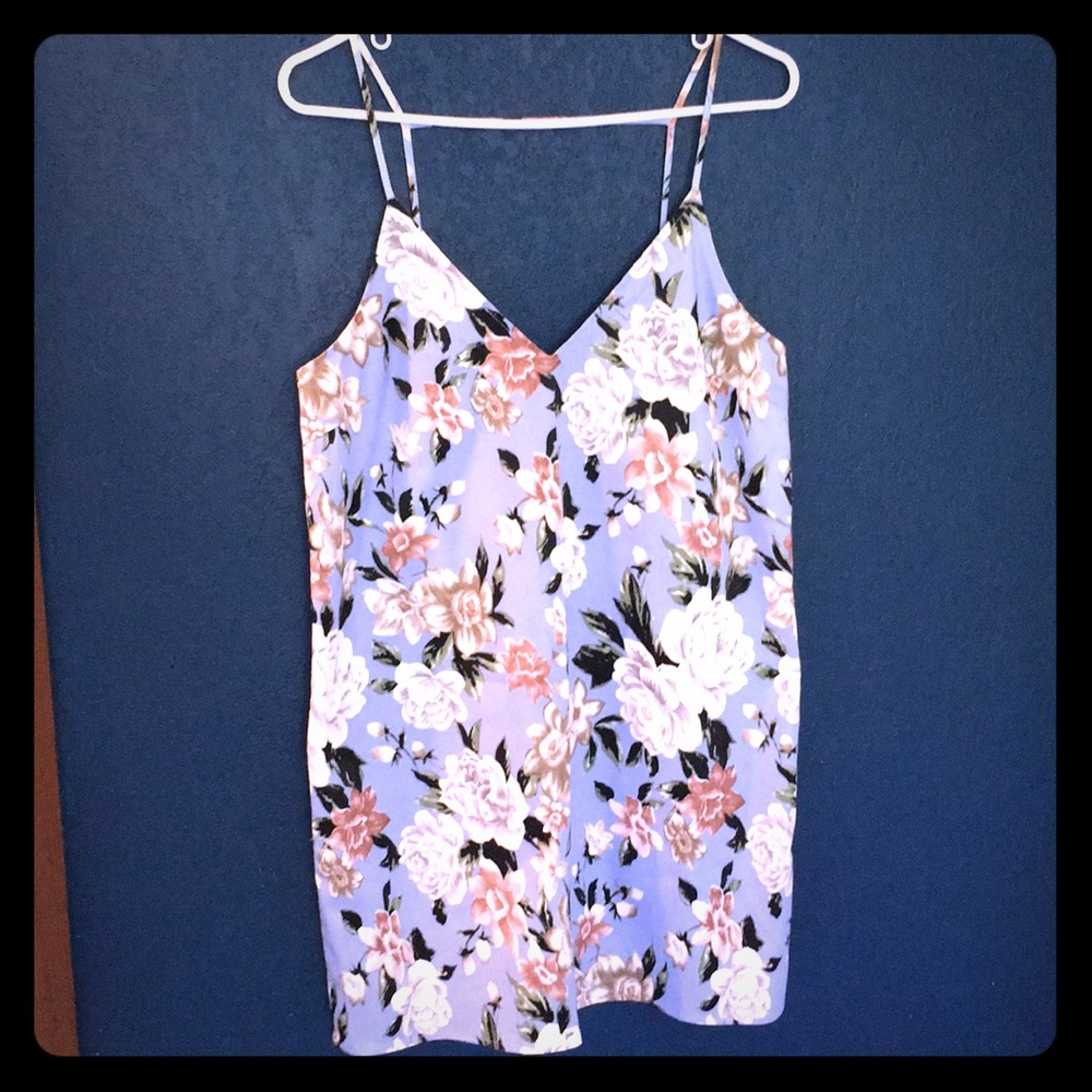 Floral mini dress